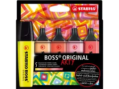 Boss Markeerstift Arty Assorti 5 stuks Warm