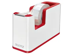 Plakbandhouder Leitz WOW wit/rood