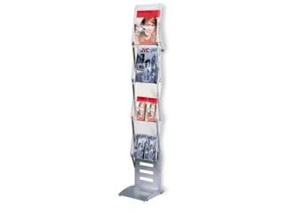 Folderrek Van Staal Vouwbare Versie 1550x260x260mm Ral 9006 - 1