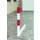 Verdwijnende Afzetpaal H 1000Mm Vierkant 70X70Mm Kantelbaar Vloerbak
