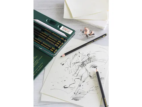 Grafietpotlood Faber-Castell Pitt Mat 12B