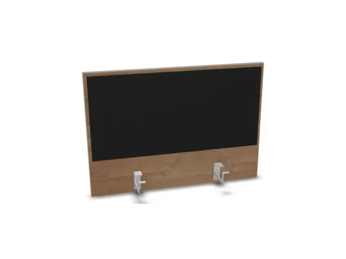 opzetpaneel,v. bureau,aanbouw achter,B 800mm,NT-cherry,BN8033-zwart