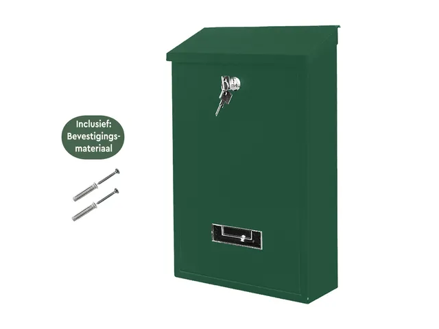 Brievenbus BRASQ PB100 Basic wand groen