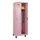 locker,HxBxD 1950x600x500mm,2vak,vak B 300mm,draaigrendel,voeten