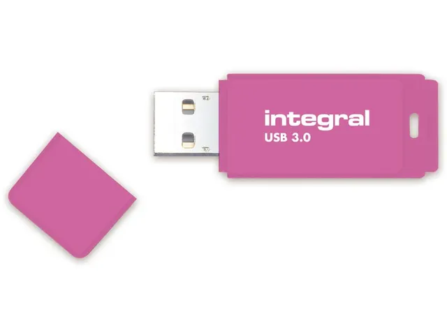 Neon USB 3.0 stick, 16 GB, roze