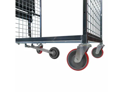 Verzamelwagen,Draagverm. 150Kg,2Etage(S),Draadgaasbodem,Verz.