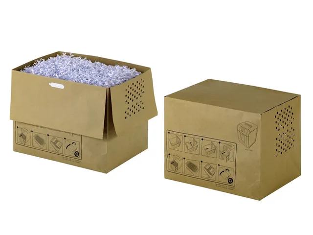 Rexel Auto+ 300X Recyclebare afvalzakken voor papiervernietigers 40 li