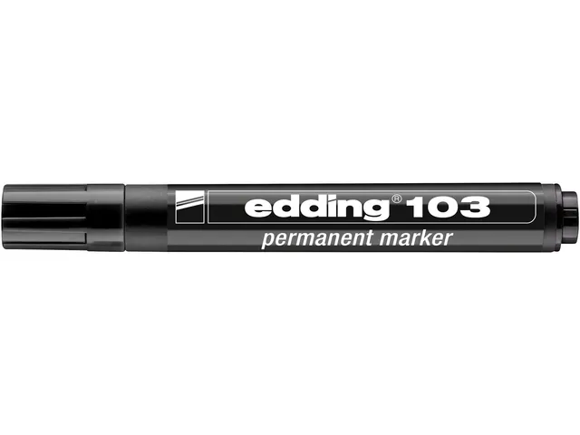 Feutre edding 103 ogive Medium noir