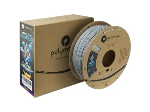 PolyLite CosPLA Version B More Durable grijs/zilver 1kg 3D Filament