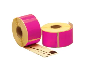 Dymo Compatible Label 99012 36x89mm Roze - 1