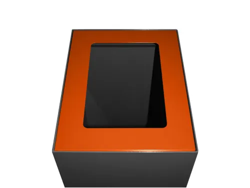 Top modulaire afvalscheidingsunit 60 liter Oranje