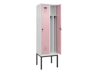 locker voor scheiding van kleding,HxBxD 2120x600x500mm,2vak - 1