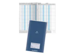 Aanwezigheidsregister Aurora 155x260mm Nederlandstalig 56 pagina's