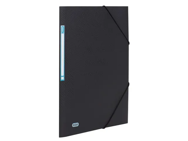 Chemise à élastique Elba Urban A4 PP noir