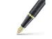 Vulpen Sheaffer 300 E9347 M Engraved matt black shiny chrome cap
