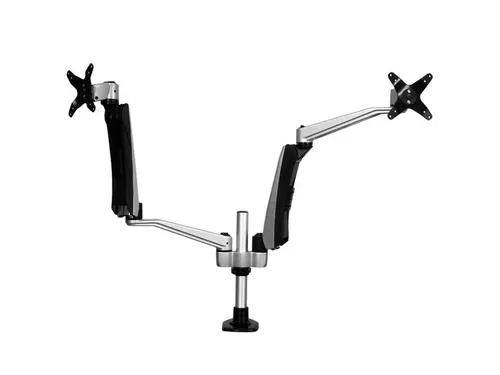Dual Monitor Arm Volledig Beweegbaar 2 schermen tot 24inch