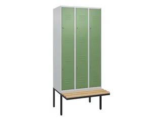 Dubbeldekse dekenkist,HxBxD 2120x900x815mm,3x2vak.,vak B 300mm - 1