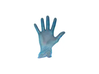 Vinyl Handschoenen Poedervrij Blauw Maat XL 1000 Stuks - 1