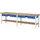werkbank,HxBxD 790-1140x3000x700mm,beukblad,draagverm. 750kg