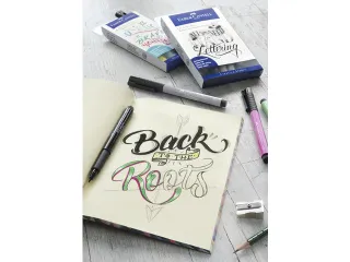 Tekenstift Faber-Castell Pitt Artist Pen handlettering 8-delig basiset - 4