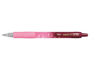 PILOT G-2 Bubble gelschrijver Roze Medium 0.7mm schrijfkleur blauw - 2