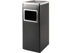 BRASQ Asbak met Afvalbak AT600 Zwart 16 Liter