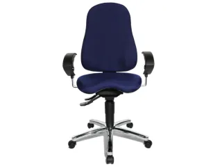 Topstar bureaustoel Sitness 10 Blauw - 5