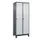 locker voor scheiding van kleding,HxBxD 1950x800x500mm,2vak