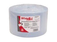 WypAll 7317 Poetsdoek L20, Airflex 2-laags blauw Rol