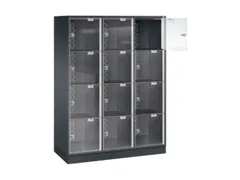 grootvolume-lockersysteem,HxBxD 1750x1220x500mm,3x4vakken,cil.-slot