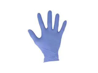 Diamante Multigrip Nitril handschoenen poedervrij L (8-9) blauw 500st - 1