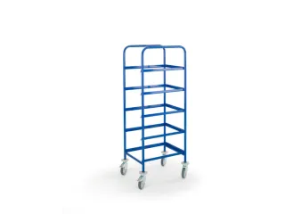verzamelwagen,draagverm. 150kg,5etage(s),open,laadvl. LxB 610x410mm - 1