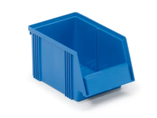 magazijnbak,HxBxD 130x149x250mm,2,7l,PP,blauw