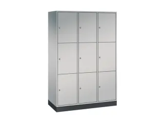 grootvolume-lockersysteem,HxBxD 1950x1220x500mm,3x3vakken,cil.-slot - 2