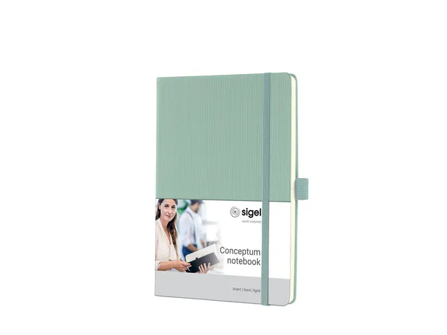 Carnet Conceptum A5 MINT GREEN ligne 194pag 80gr HC