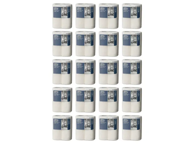 Keukenrol Tork Premium 2-laags 64 vel wit 120269 Voordeelbundel