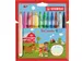 Viltstift STABILO Trio Jumbo 380/12 extra large assorti 12 stuks