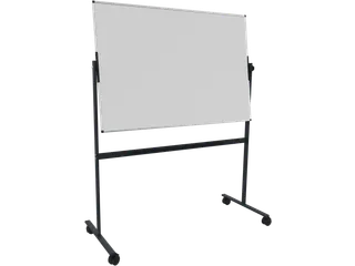 Legamaster UNITE kantelbaar Whiteboard 100x150cm zwart onderstel - 5