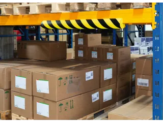 hoekbescherming,cirkel,LxØ 1000x100mm,EVAC-schuim,geel/zwart - 2