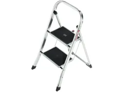vouwtrapje,2treden m. antislipmatten,bordes H 460mm