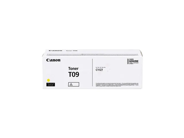 Tonercartridge Canon T09Y geel