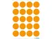 HERMA 1874 Multipurpose etiketten Rond 19mm Fluor Oranje 100 stuks