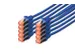 CAT 6 S-FTP patchkabel Cu LSZH AWG 27/7 Lengte 5m 10 stuks Blauw