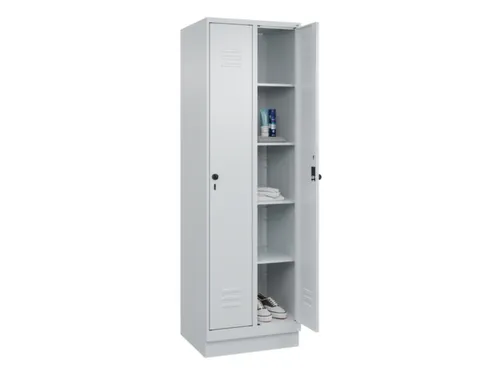wasgoedverdeelkast,HxBxD 1950x600x500mm,vak B 300mm,draaigrendel