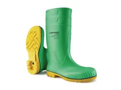Dunlop Acifort Hazguard S5 veiligheidslaarzen, SRA groen/geel maat 45