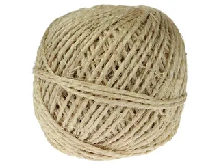 Sisalkoord touw uit 2 draden, bol van 200 g, +/- 45 m - 1