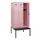 locker met bank,HxBxD 1950x900x815mm,3vak,vak B 300mm,cilinderslot