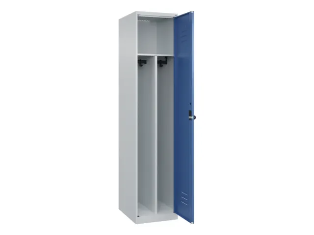 locker voor scheiding van kleding,HxBxD 1850x400x500mm,1vak