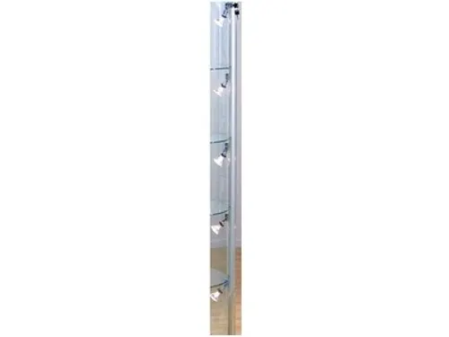 Verlichting V. Glasvitrine Design 5Lampen