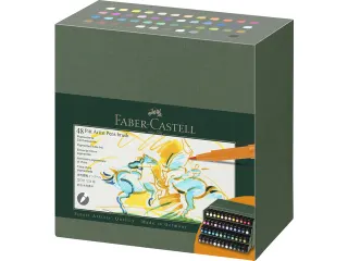 Tekenstift Faber Castell Pitt Artist Pen Brush 48 delig studiobox - 8